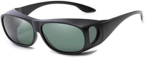 CEREMONYT Sunglasses Wraparound 2 PACK HD Night Day Vision Driving Wrap Around Anti Glare Sunglasses with Polarized Lens for Man and Women