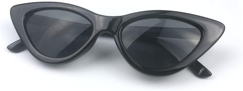 418Dx_VM71L._AC_SL1200 CEREMONYT Sunglasses Cat Eye Sunglasses for Women Vintage Goggles Plastic Frame Sunglasses