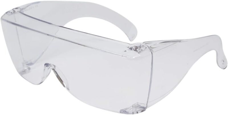 CEREMONYT Sunglasses Wraparound  Fit Over Safety Glasses Fitover Prescription Eyewear Smoke Grey Men Women Wraparound Tinted Anti Scratch Glare