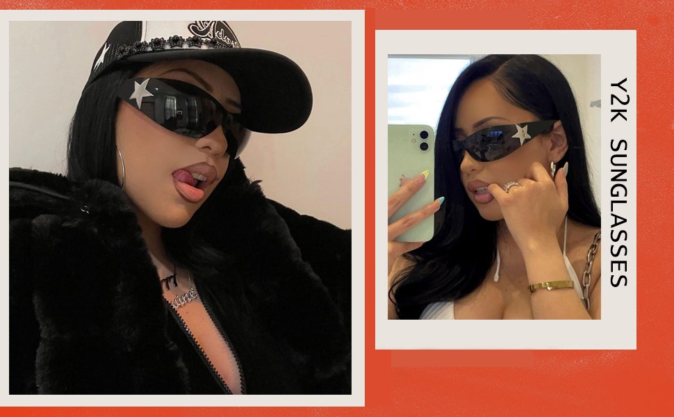 Wrap around sunglasses