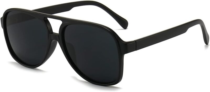 CEREMONYT Sunglasses Polarized Sunglasses for Women Men Classic Large Frame Vintage 70s Sunglasses