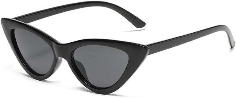 41kIAWm2ykL._AC_SL1000 CEREMONYT Sunglasses Cat Eye Sunglasses for Women Vintage Goggles Plastic Frame Sunglasses