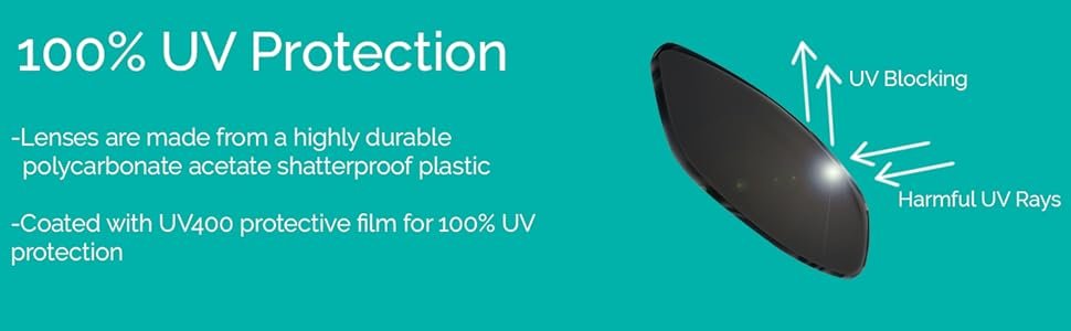 UV 400 PROTECTION LENSES SUNGLASSES