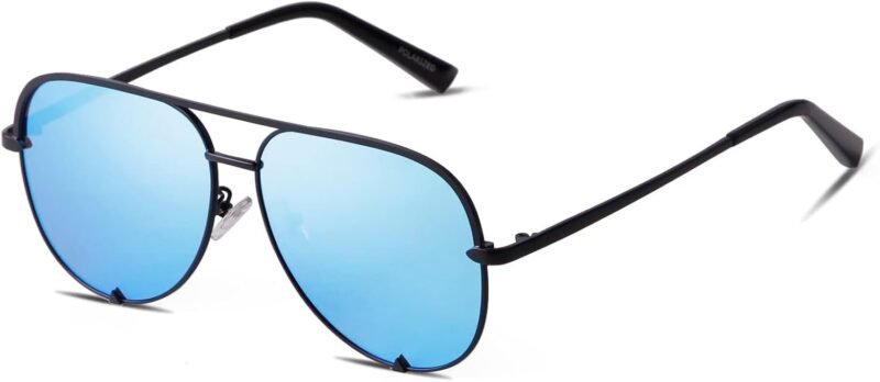 CEREMONYT Sunglasses Oversized  Sunglasses for Women Men Trendy Retro Bulk Shade Black Faded Sun Glasses Classic UV Protection