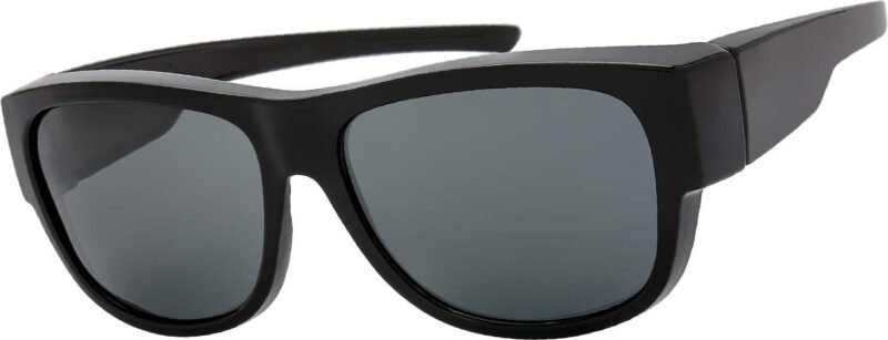 CEREMONYT Sunglasses Wraparound The Fresh High Definition Polarized Wrap Around Shield Sunglasses for Glasses – Leather Eyeglasses Case