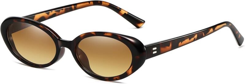 518CfSsdS0L._AC_SL1500 CEREMONYT Sunglasses Oval Sunglasses for Women Men Fashion Small Oval Sunglasses 90s Vintage Shades