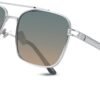 CEREMONYT Sunglasses Square  Sunglasses for Men Women Vintage 70s Pilot Shades Classic Metal Frame B2845