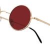 CEREMONYT Sunglasses Round Vintage Small Round Polarized Hippie Sunglasses for Men Women Circle Sun Glasses NP1002