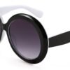 CEREMONYT Sunglasses Round Retro Oversized Round Sunglasses Women & Men, 70s 80s Fashion Trendy Big Shades K7155