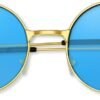 CEREMONYT Sunglasses Round 1-3 Pairs Hippie Sunglasses 70s Round Hippie Glasses Party Decoration Sunglasses for Women with Colored Glasses Cloth
