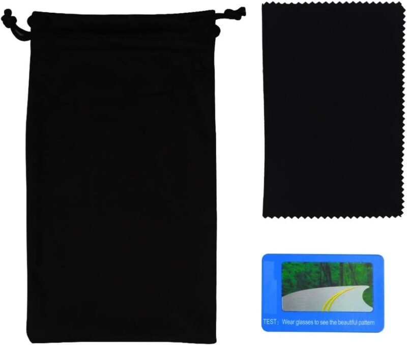 CEREMONYT Sunglasses Wraparound Night Day Driving Wrap Around Prescription Glasses Anti Glare Sunglasses with Polarized Lens for Man and Women