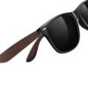 CEREMONYT Sunglasses Polarized Sunglasses Wayfarerfor Men Women with Wood Temples,Retro Dark Lenses Driving Fishing UV400 Protection
