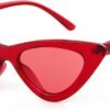 51DBnZqzi0L._AC_SL1500 CEREMONYT Sunglasses Cat Eye Vintage Cat Eye Sunglasses for Women Trendy Narrow Cateye Frame Sun Glasses