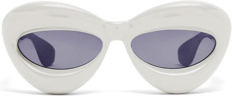 CEREMONYT Sunglasses Cat EyeFashion Inflated Cat-eye Sunglasses for Women Oversized Frame Sexy Lip Candy Color Glasses Trendy Designer Style