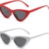 51Hu1FmAFuL._AC_SL1000 CEREMONYT Sunglasses Cat Eye Sunglasses for Women Vintage Goggles Plastic Frame Sunglasses