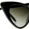 CEREMONYT Sunglasses Cat Eye  Super Cateyes Vintage Inspired Fashion Mod Chic High Pointed Cat-Eye Sunglasses