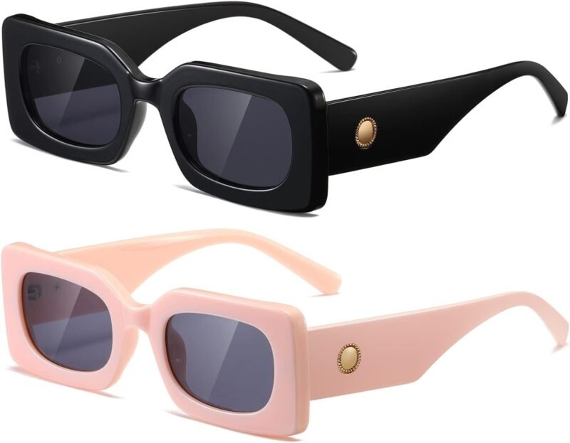 CEREMONYT Sunglasses Square Sunglasses For Women Minimalist Classic Design Fashion UV400 Square Sun Glasses Unisex TY2984