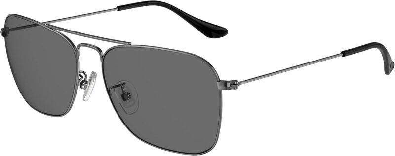 CEREMONYT Sunglasses Square  Sunglasses for Women Men Polarized Pilot Military Square Shades Classic Vintage Metal Sun Glasses