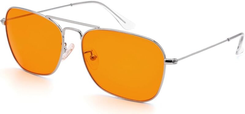 CEREMONYT Sunglasses Square  Sunglasses for Women Men Polarized Pilot Military Square Shades Classic Vintage Metal Sun Glasses