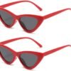 51O3eCABn0L._AC_SL1000 CEREMONYT Sunglasses Cat Eye Sunglasses for Women Vintage Goggles Plastic Frame Sunglasses