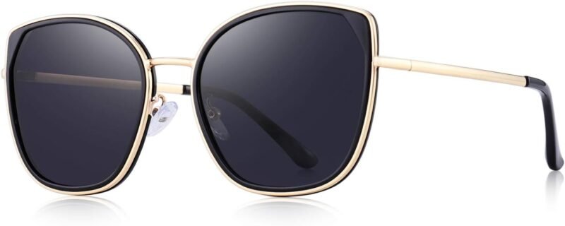 CEREMONYT Sunglasses Cat Eye Polarized Sunglasses for Women Ladies Brand Trending Sun glasses UV400