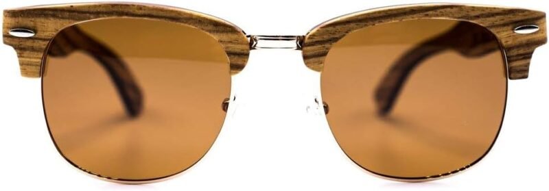 51SESgfauSL._AC_SL1024 CEREMONYT Sunglasses Browline Polarized Lens Sunglasses