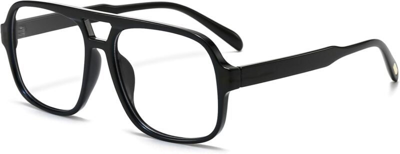 CEREMONYT Sunglasses Square Retro Sunglasses for Women Men Trendy Classic 70s Square Aviator Sun Glasses Vintage Shades