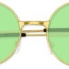 CEREMONYT Sunglasses Round 1-3 Pairs Hippie Sunglasses 70s Round Hippie Glasses Party Decoration Sunglasses for Women with Colored Glasses Cloth