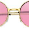 CEREMONYT Sunglasses Round 1-3 Pairs Hippie Sunglasses 70s Round Hippie Glasses Party Decoration Sunglasses for Women with Colored Glasses Cloth