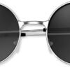 CEREMONYT Sunglasses Round 1-3 Pairs Hippie Sunglasses 70s Round Hippie Glasses Party Decoration Sunglasses for Women with Colored Glasses Cloth