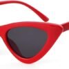 51YaHK8itML._AC_SL1500 CEREMONYT Sunglasses Cat Eye Vintage Cat Eye Sunglasses for Women Trendy Narrow Cateye Frame Sun Glasses