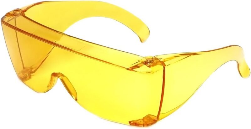 CEREMONYT Sunglasses Wraparound  Fit Over Safety Glasses Fitover Prescription Eyewear Smoke Grey Men Women Wraparound Tinted Anti Scratch Glare