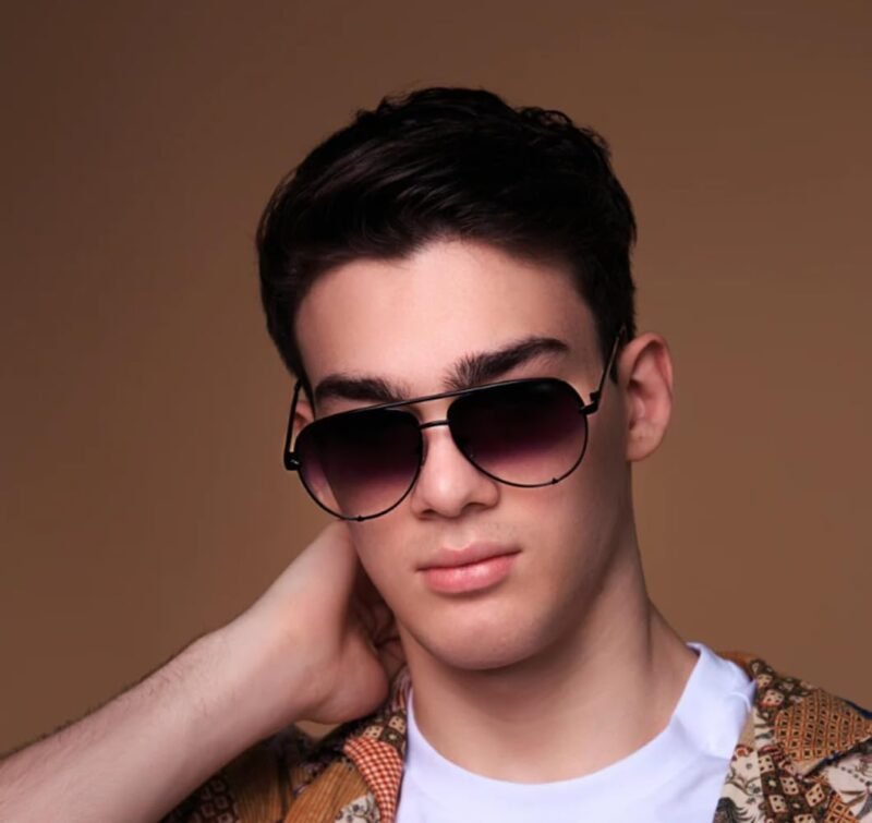 CEREMONYT Sunglasses Oversized  Sunglasses for Women Men Trendy Retro Bulk Shade Black Faded Sun Glasses Classic UV Protection