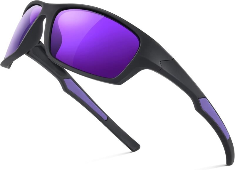 51fzL71PG6L._AC_SL1500 CEREMONYT Sunglasses Wraparound Sports Polarized Sunglasses for Men – Wrap Around Sunglasses for Mens Womens Cycling Running UV Protection