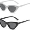 51iH-8aaptL._AC_SL1200 CEREMONYT Sunglasses Cat Eye Sunglasses for Women Vintage Goggles Plastic Frame Sunglasses