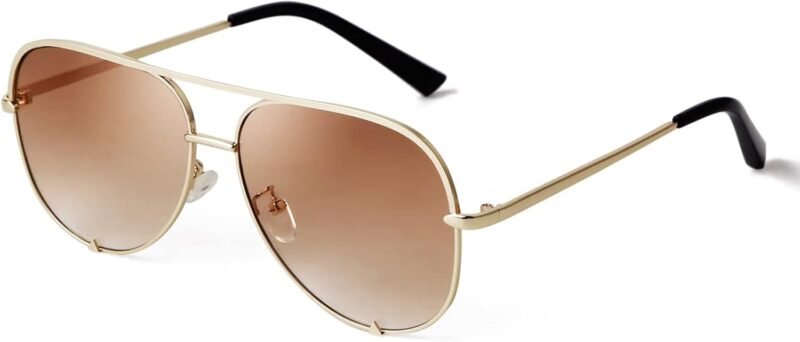 CEREMONYT Sunglasses Oversized  Sunglasses for Women Men Trendy Retro Bulk Shade Black Faded Sun Glasses Classic UV Protection