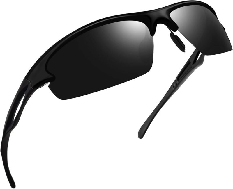 CEREMONYT Sunglasses Wraparound Sport Sunglasses UV400 Protection Wrap Around Sun Glasses Shades for Men Women