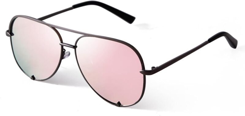 CEREMONYT Sunglasses Oversized  Sunglasses for Women Men Trendy Retro Bulk Shade Black Faded Sun Glasses Classic UV Protection