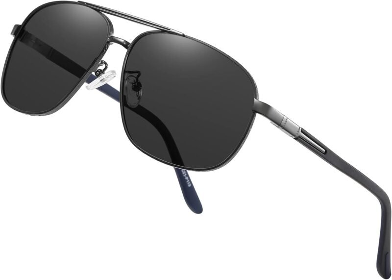 CEREMONYT Sunglasses Polarized  Sunglasses for Men Classic Sunglasses, UV400 Protection Mirror Lens, Fashion Vintage