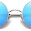 CEREMONYT Sunglasses Round  Small Round Sunglasses Polarized for Men Women Retro Vintage Circle Hippie Sun Glasses UV400