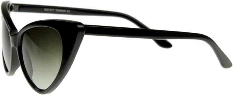 CEREMONYT Sunglasses Cat Eye  Super Cateyes Vintage Inspired Fashion Mod Chic High Pointed Cat-Eye Sunglasses