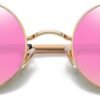 CEREMONYT Sunglasses Round  Small Round Sunglasses Polarized for Men Women Retro Vintage Circle Hippie Sun Glasses UV400