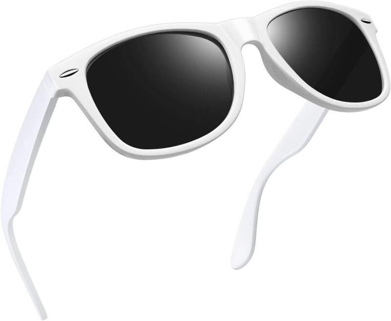 CEREMONYT Sunglasses Browline Square Sunglasses Polarized UV Protection Trendy Designer Sun Glasses Men Women