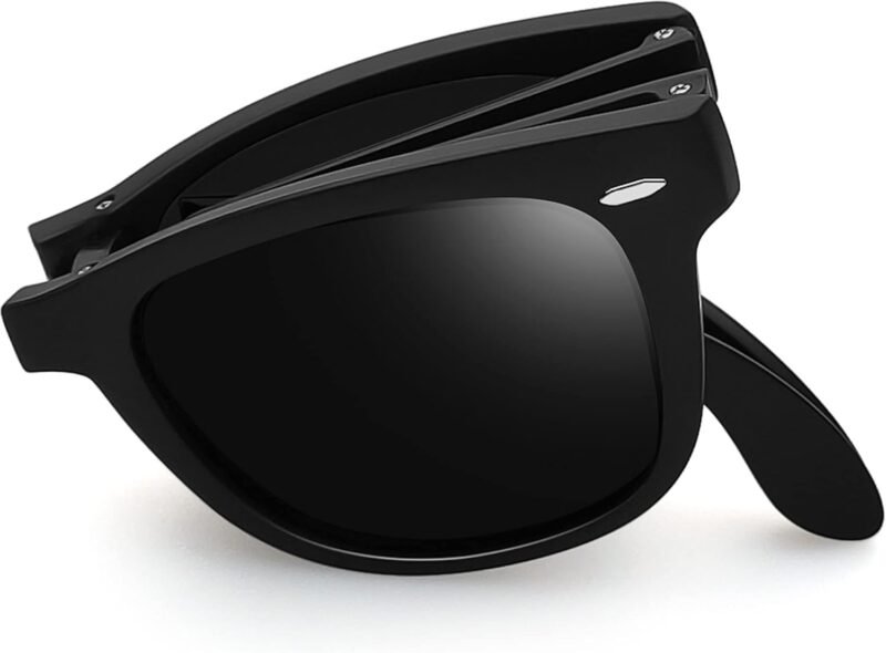 CEREMONYT Sunglasses Browline Square Sunglasses Polarized UV Protection Trendy Designer Sun Glasses Men Women