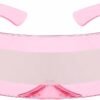 CEREMONYT Sunglasses Wraparound Futuristic Sunglasses Y2K Space Cyclops Wrap Around Glasses Rimless Translucent Mirrored Lens