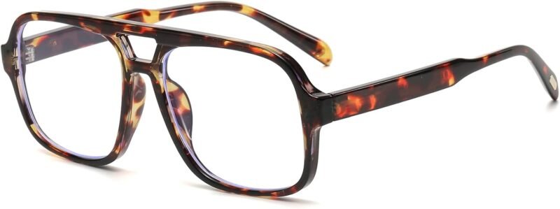 CEREMONYT Sunglasses Square Retro Sunglasses for Women Men Trendy Classic 70s Square Aviator Sun Glasses Vintage Shades