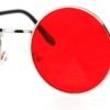 CEREMONYT Sunglasses Round  Retro Vintage Flat Color Circle Round Lens Sunglasses