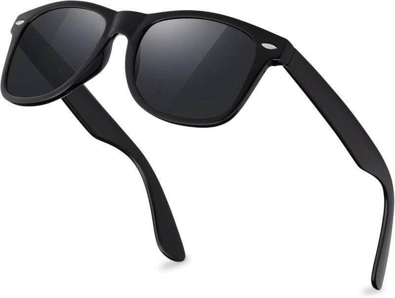 CEREMONYT Sunglasses Polarized Sunglasses Wayfarerfor Men and Women Trendy Retro Sun Glasses for Driving Fishing UV400 Protection