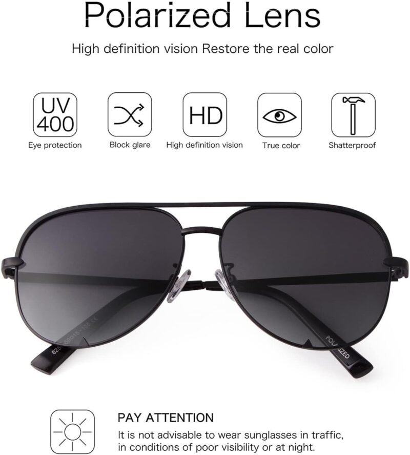 CEREMONYT Sunglasses Oversized  Sunglasses for Women Men Trendy Retro Bulk Shade Black Faded Sun Glasses Classic UV Protection