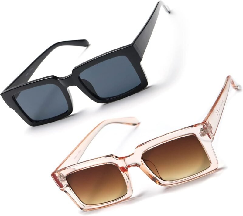 CEREMONYT Sunglasses Square Sunglasses For Women Minimalist Classic Design Fashion UV400 Square Sun Glasses Unisex TY2984